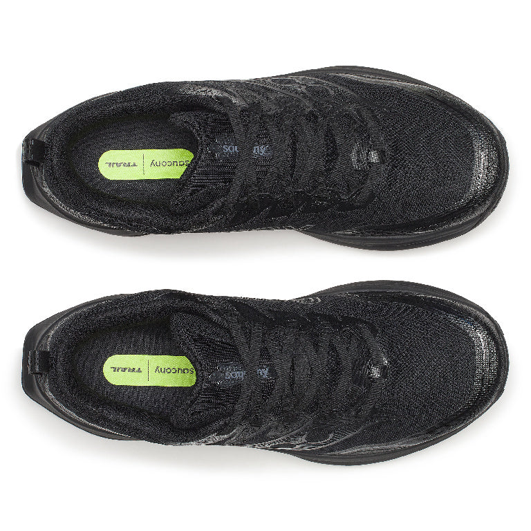 Saucony Men's Peregrine 16 Gtx Running Shoes in Triple Black