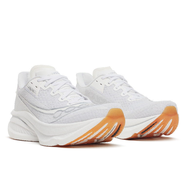 Saucony Men's Endorphin Azura Running Shoes in White/Gum