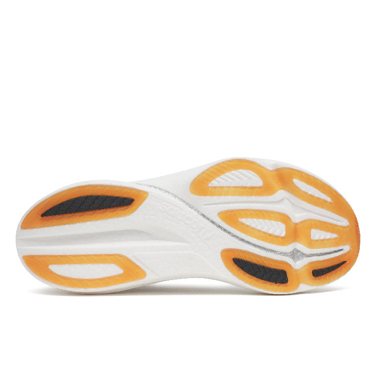 Saucony Men's Endorphin Azura Running Shoes in White/Gum