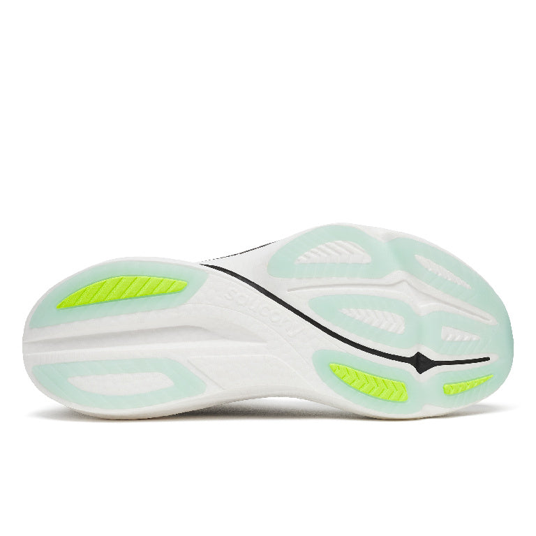 Saucony Men's Endorphin Azura Running Shoes in Silver/Black