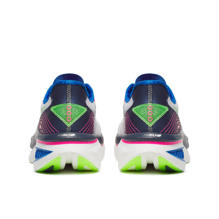 Saucony Men's Endorphin Azura Running Shoes in White/Navy