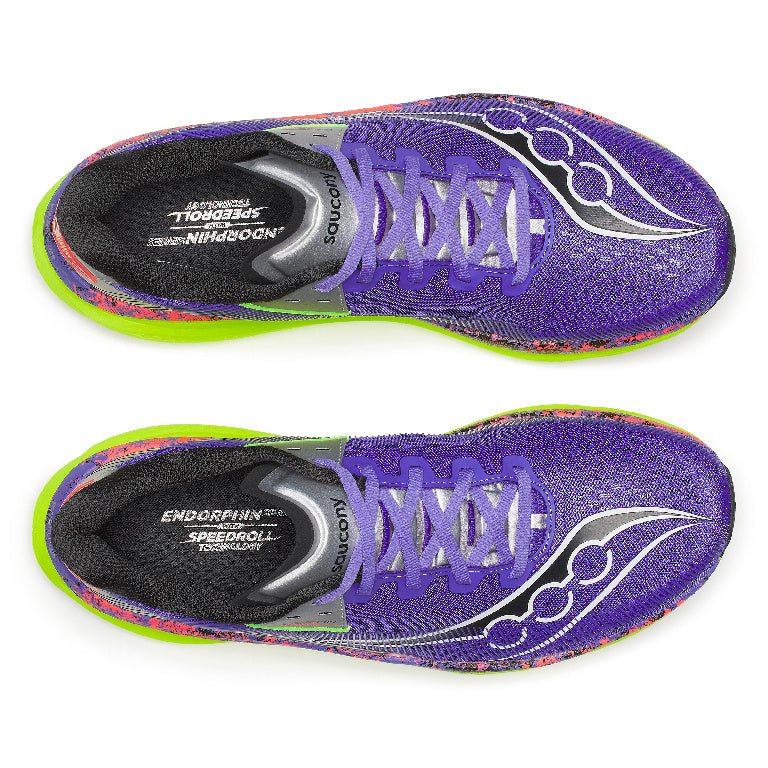 Saucony Men's Endorphin Azura Running Shoes in Opulence/Citron