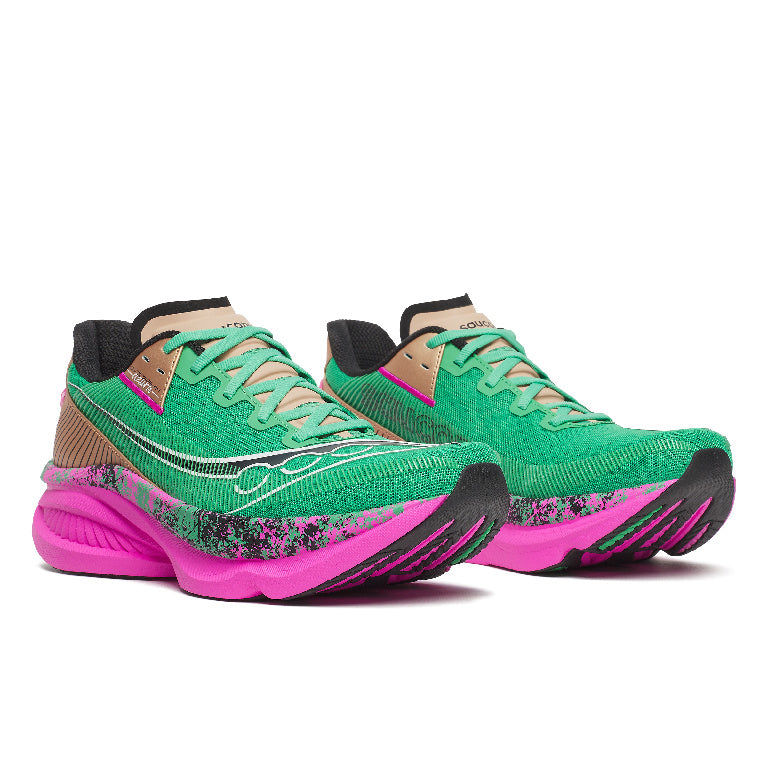Saucony Men's Endorphin Azura Running Shoes in Garden/Black
