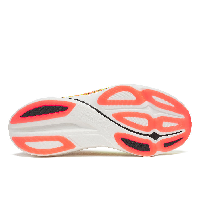 Saucony Men's Endorphin Azura Running Shoes in Citron/Black