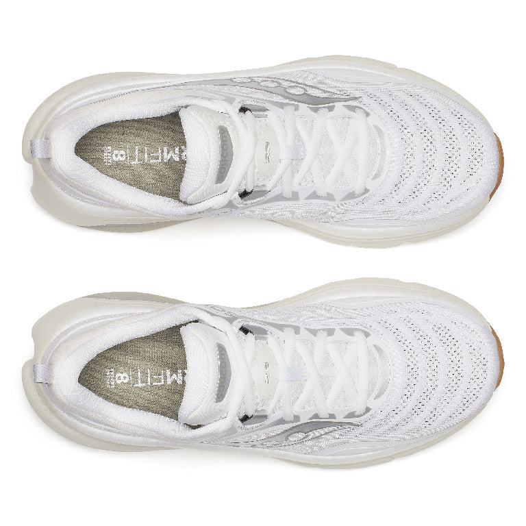 Saucony Men's Omni St 23 Running Shoes in White/Birch