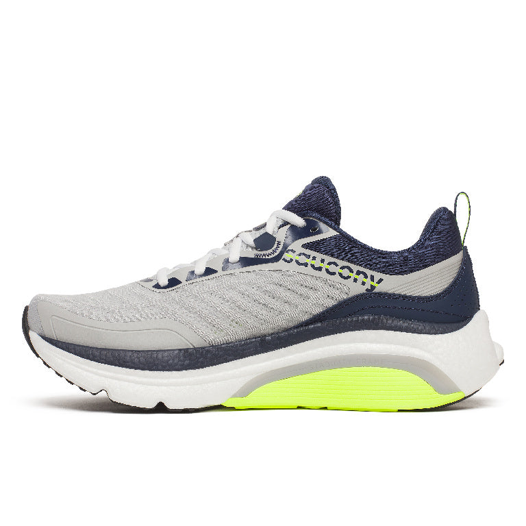 Saucony Men's Omni St 23 Running Shoes in Mist/Navy