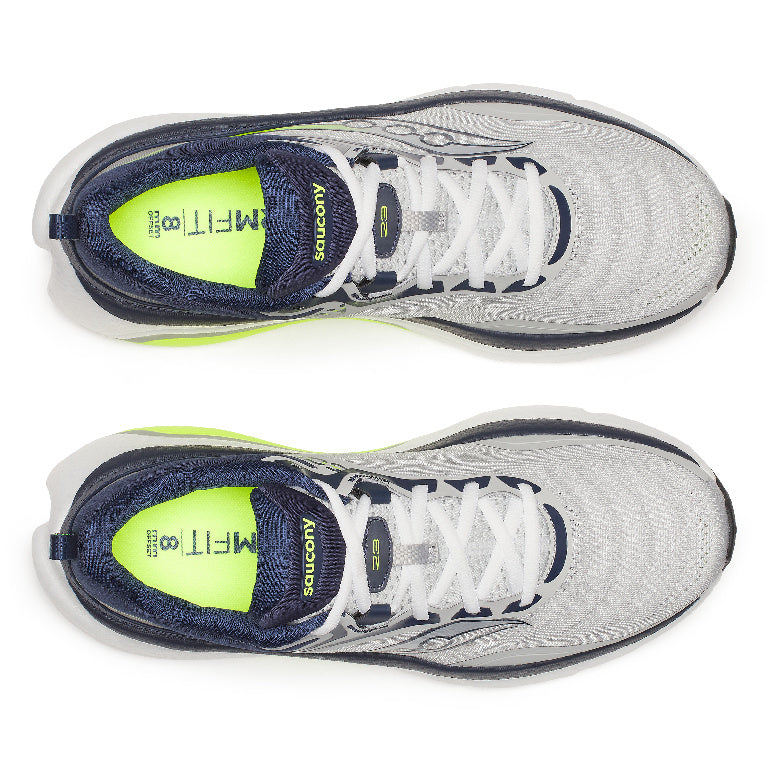 Saucony Men's Omni St 23 Running Shoes in Mist/Navy