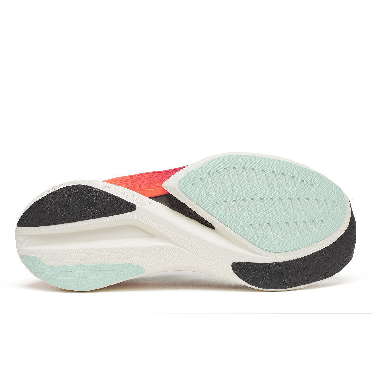 Saucony Unisex Endorphin Elite 2 Running Shoes in White/Crimson