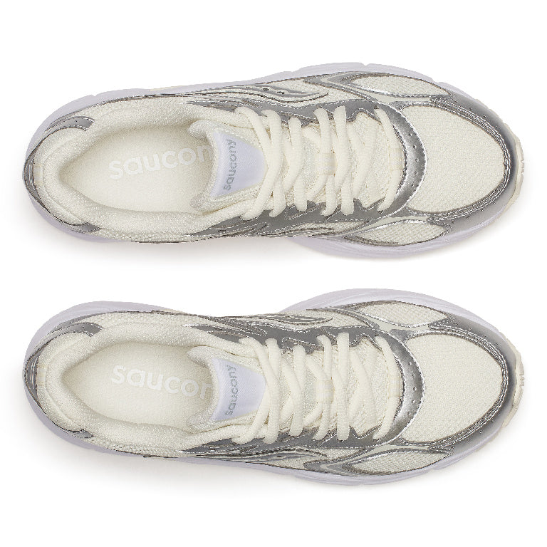 Saucony Women's Tempest Running Shoes in Vanilla/Silver