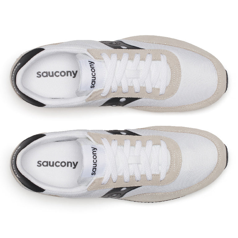 Saucony Unisex Vantage Running Shoes in White/Black