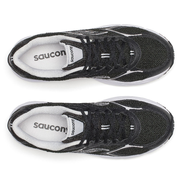 Saucony Unisex Tempest Running Shoes in Black/Cloud