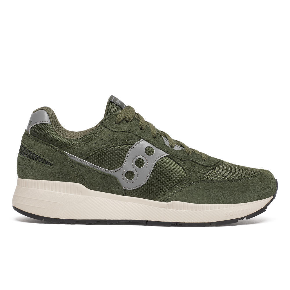 Saucony Unisex Eclipse Running Shoes in Green/Grey