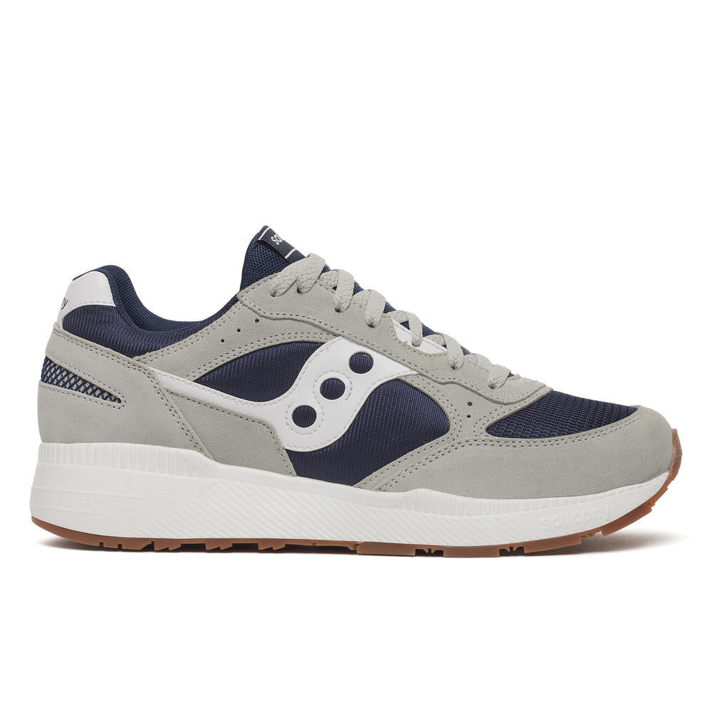 Saucony Unisex Eclipse Running Shoes in Grey/Navy