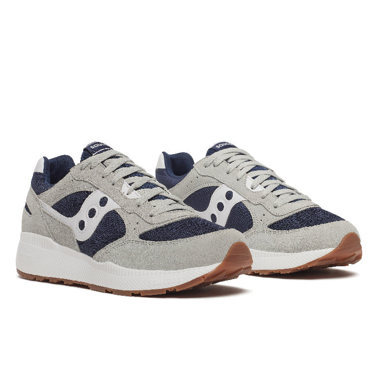 Saucony Unisex Eclipse Running Shoes in Grey/Navy