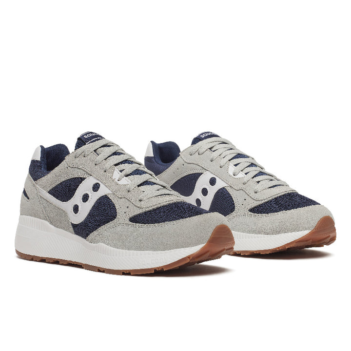 Saucony Unisex Eclipse Running Shoes in Grey/Navy