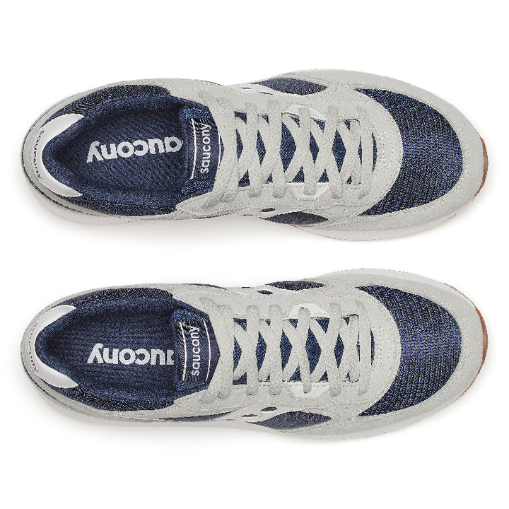 Saucony Unisex Eclipse Running Shoes in Grey/Navy