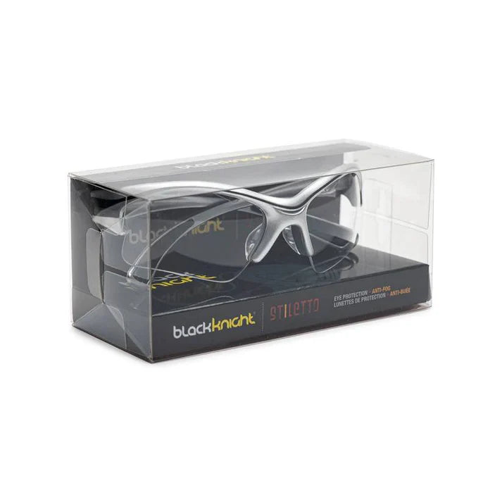 Black Knight Stiletto Eyeguard in Black/Silver