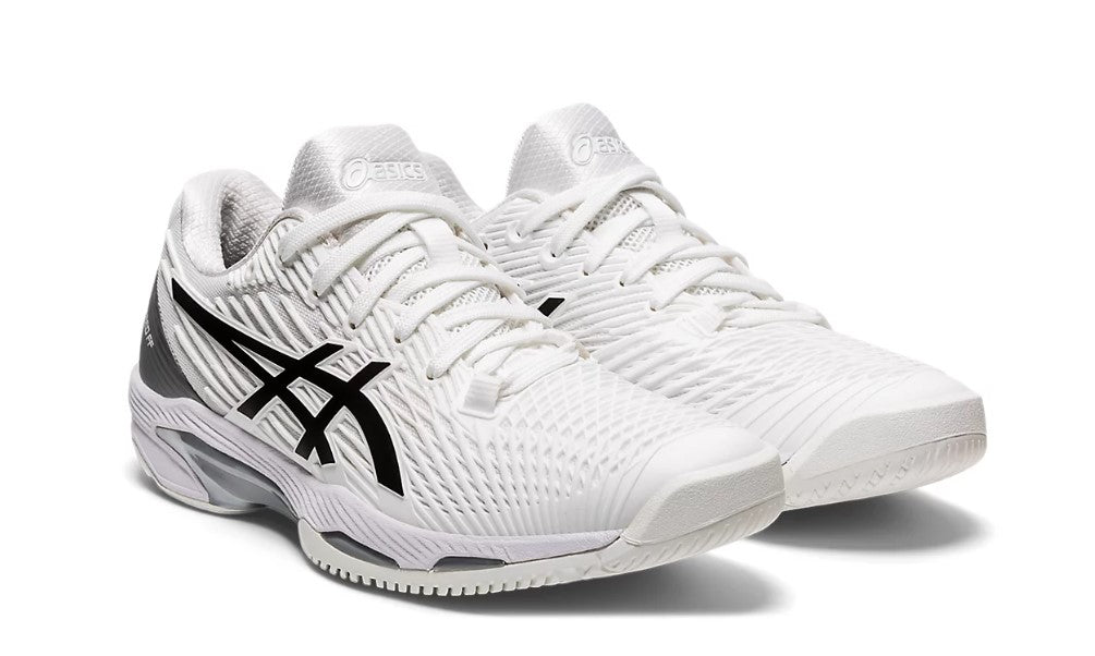 Asics Women's  Solution Speed FF 2 Tennis Shoes In White/Black
