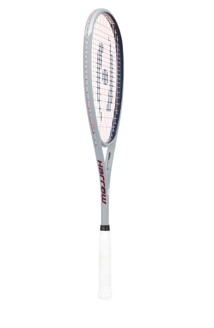 Harrow Stratus Squash Racquet - Grey/Navy