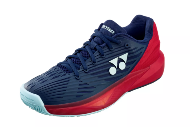 Yonex Men's Power Cushion Eclipsion 5 Tennis Shoes in Navy/Red
