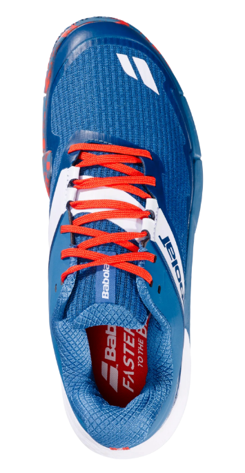 Babolat Men's Movea 2 Padel Shoes in Seaport/Cherry Tomato