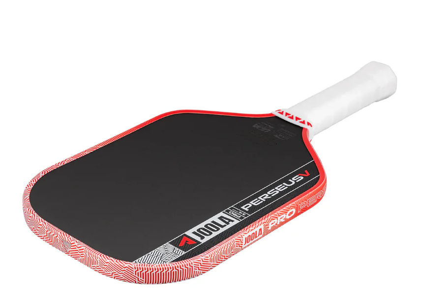 JOOLA Perseus Pro V Ben Johns' Pickleball Paddle in Blaze Red