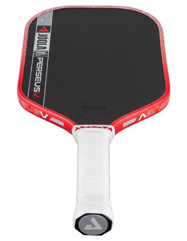 JOOLA Perseus Pro V Ben Johns' Pickleball Paddle in Blaze Red