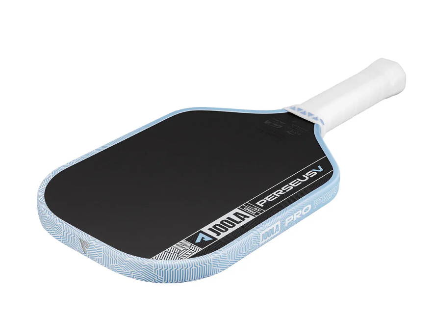 JOOLA Perseus Pro V Simone Jardim's Pickleball Paddle in Breeze Blue