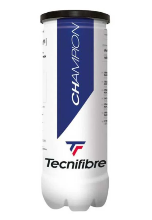 Tecnifibre Champion All Court Tennis Balls 3 Ball Can