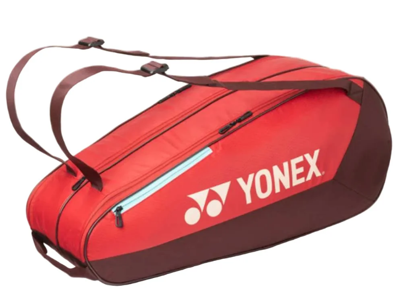 Yonex Team 6 Racquet Bag in Ruby Red