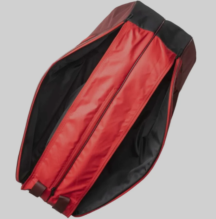 Yonex Team 6 Racquet Bag in Ruby Red
