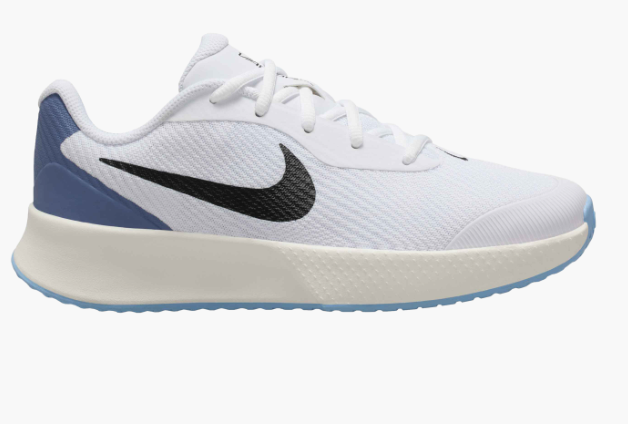Nike Women's Vapor Lite 3 Hard Court Tennis Shoes in White/Ghost-World Indigo