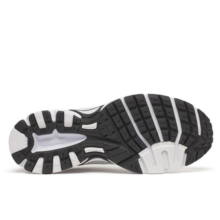 Saucony Unisex Tempest Running Shoes in White/Silver