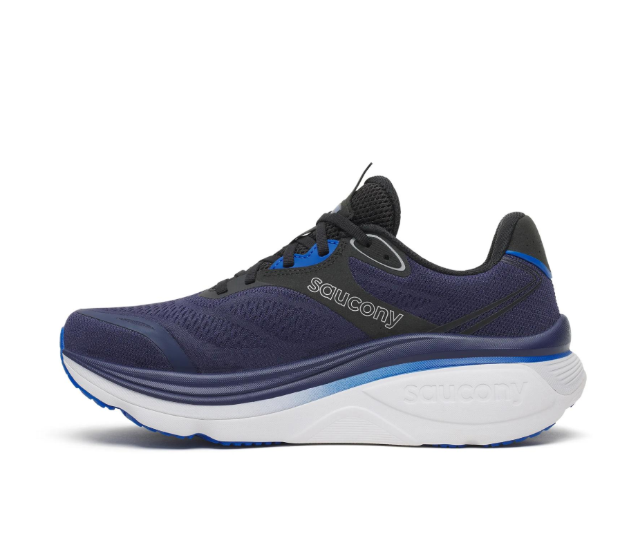 Saucony Men's Hurricane 26 Wide in Naval/Black