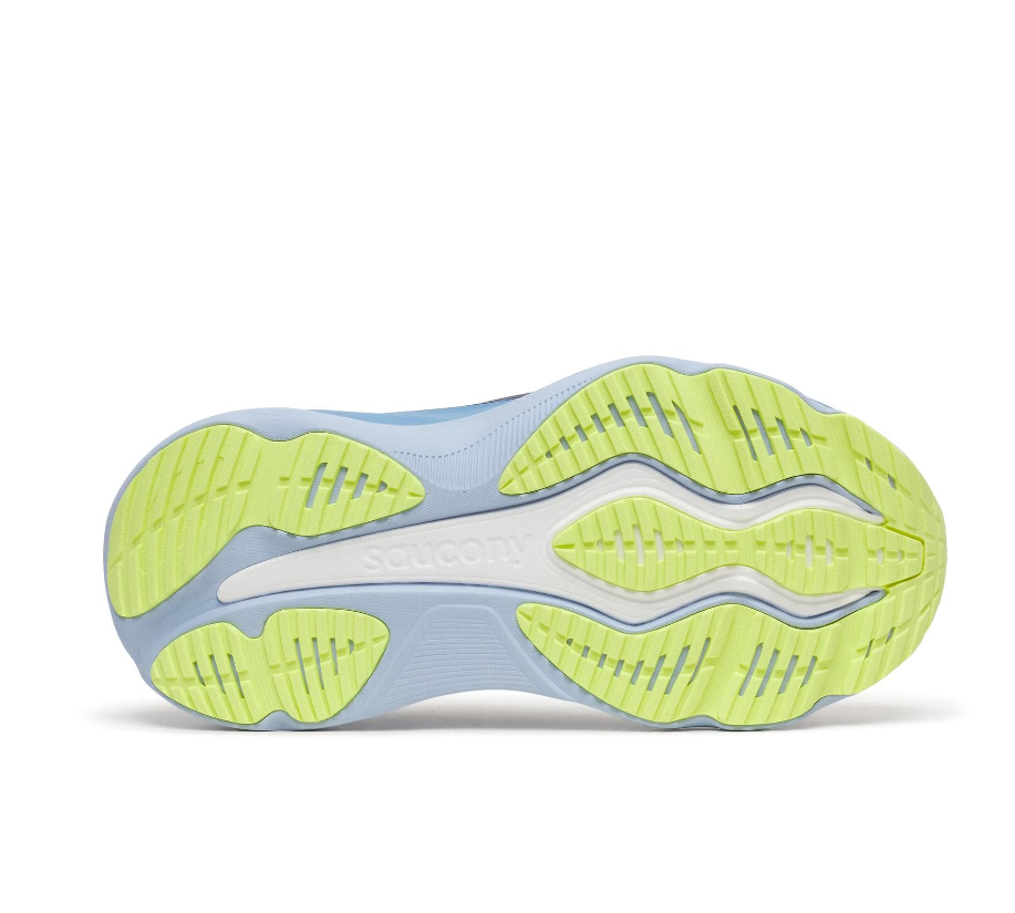 Saucony Women's Hurricane 26 Wide in Naval/Skyward