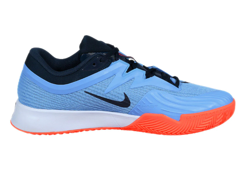 Nike Men's Vapor Pro 3 Clay Court Tennis Shoes in University Blue/Midnight Navy