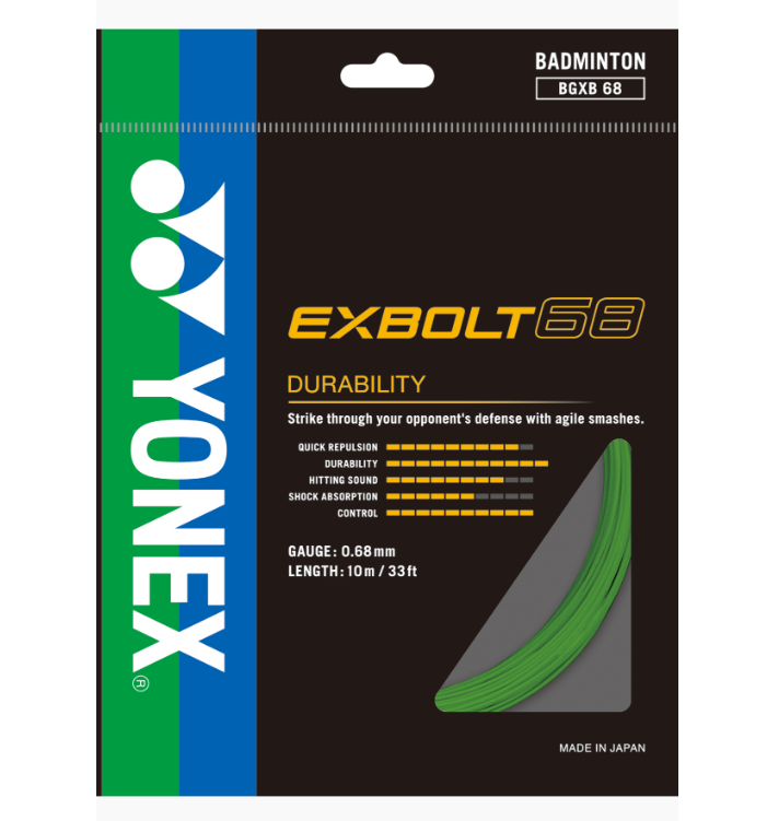 Yonex Exbolt 68 Badminton String Set