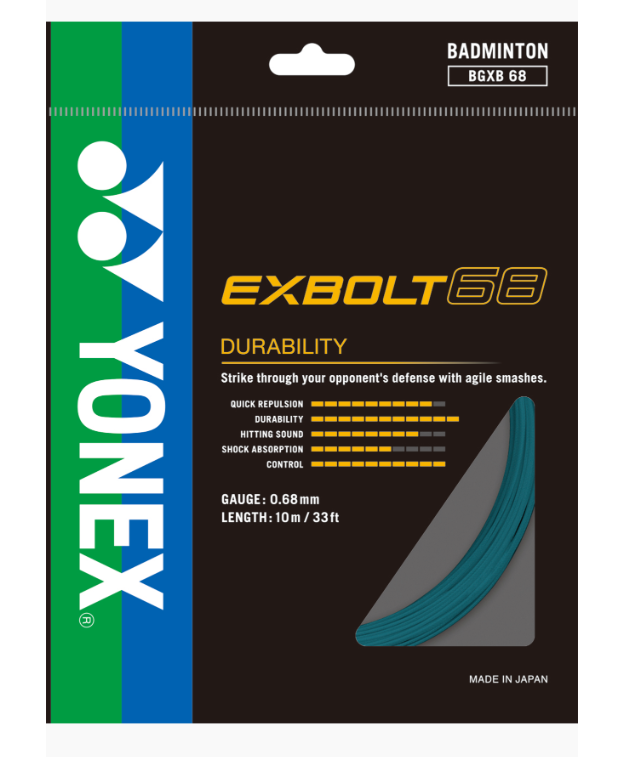 Yonex Exbolt 68 Badminton String Set
