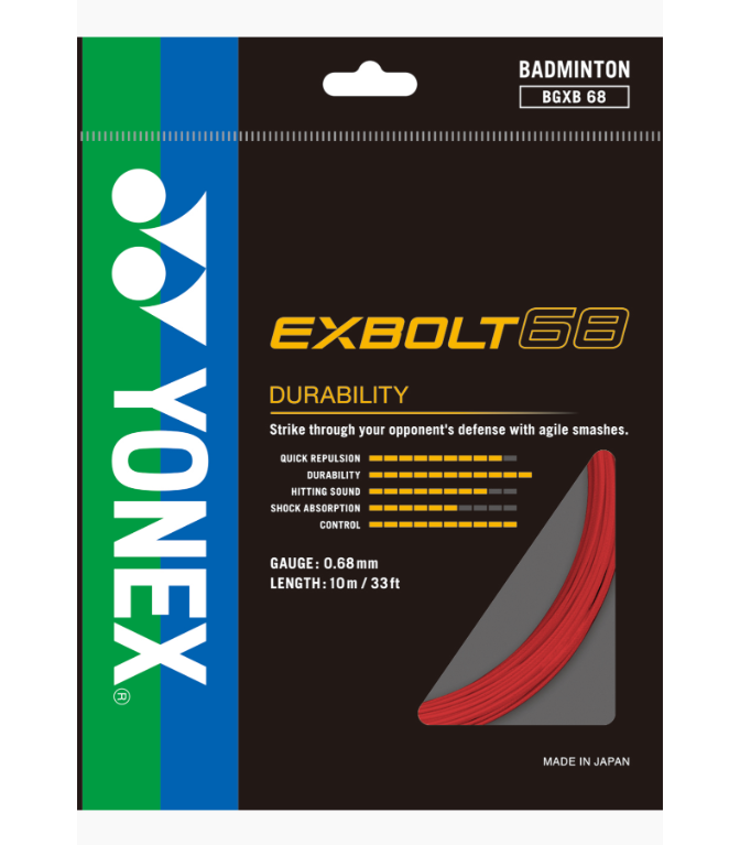 Yonex Exbolt 68 Badminton String Set