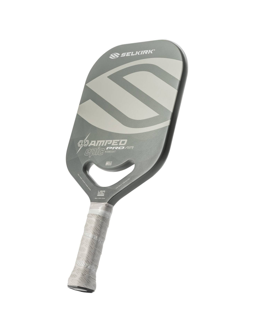 Selkirk AMPED Pro Air Epic Pickleball Paddle in Silver