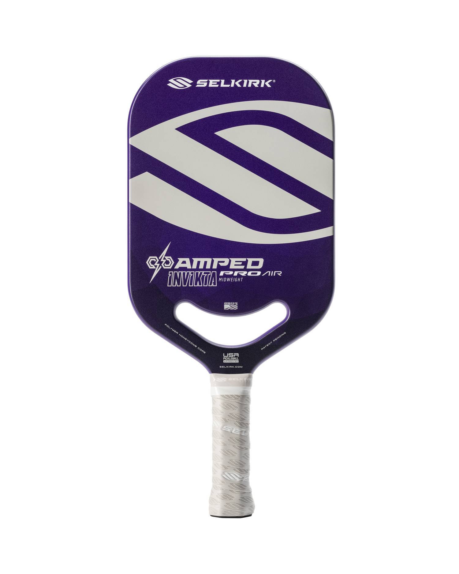 Selkirk AMPED Pro Air Invikta Pickleball Paddle in Purple