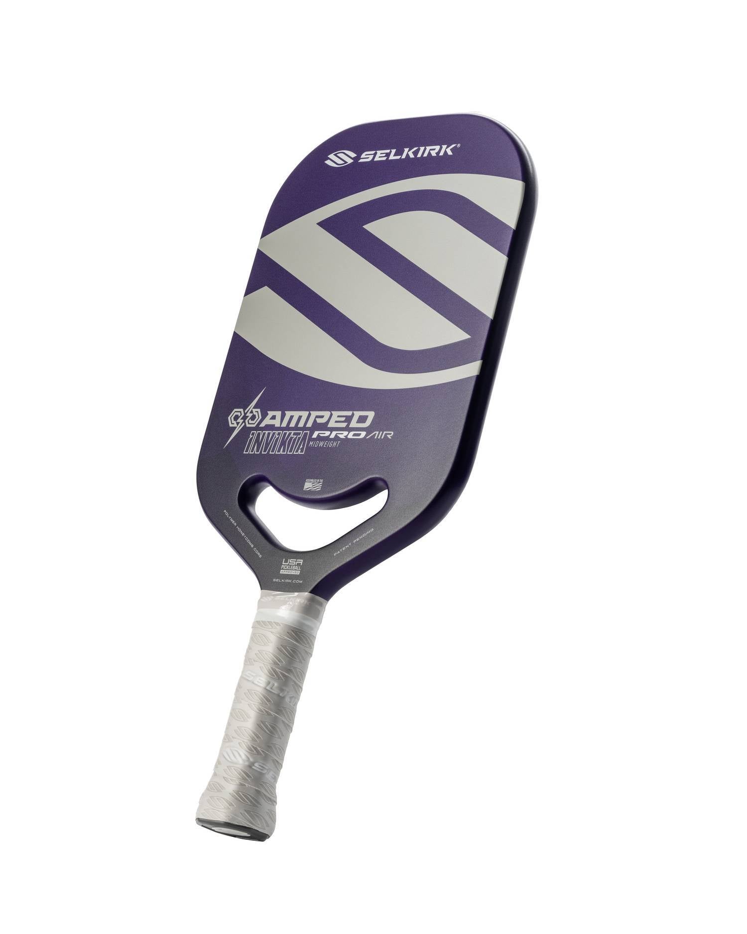 Selkirk AMPED Pro Air Invikta Pickleball Paddle in Purple