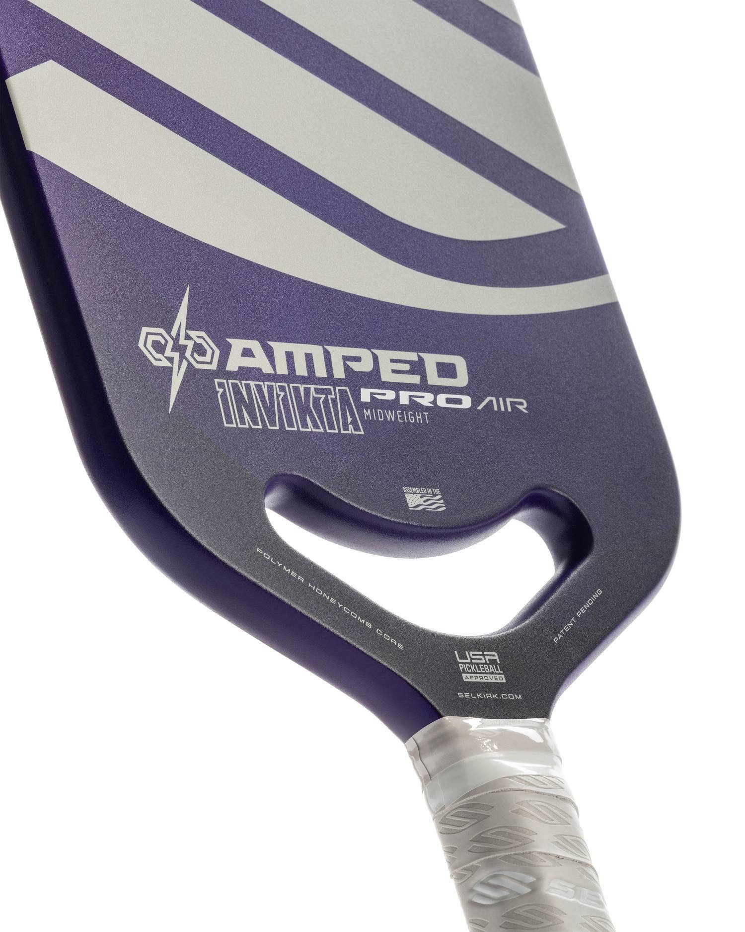 Selkirk AMPED Pro Air Invikta Pickleball Paddle in Purple