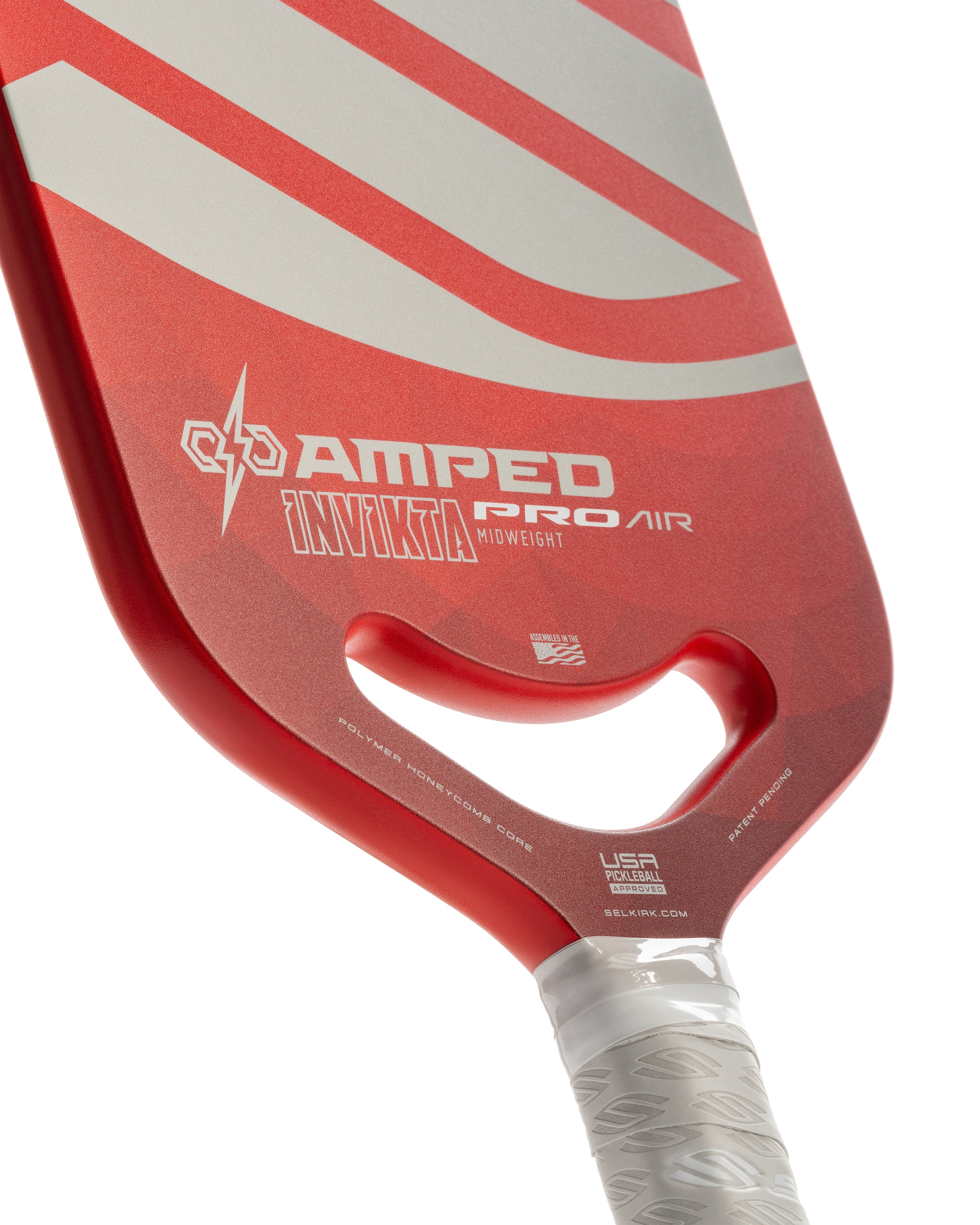 Selkirk AMPED Pro Air Invikta Pickleball Paddle in Red