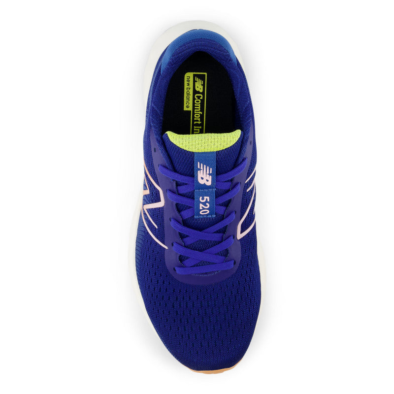 New Balance Women's 520v8 Running Shoes in BLUE AGATE