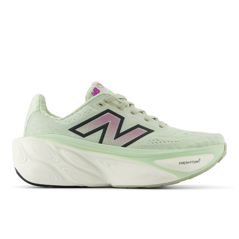 New Balance Women's Fresh Foam X More v5 Running Shoes in NATURAL MINT