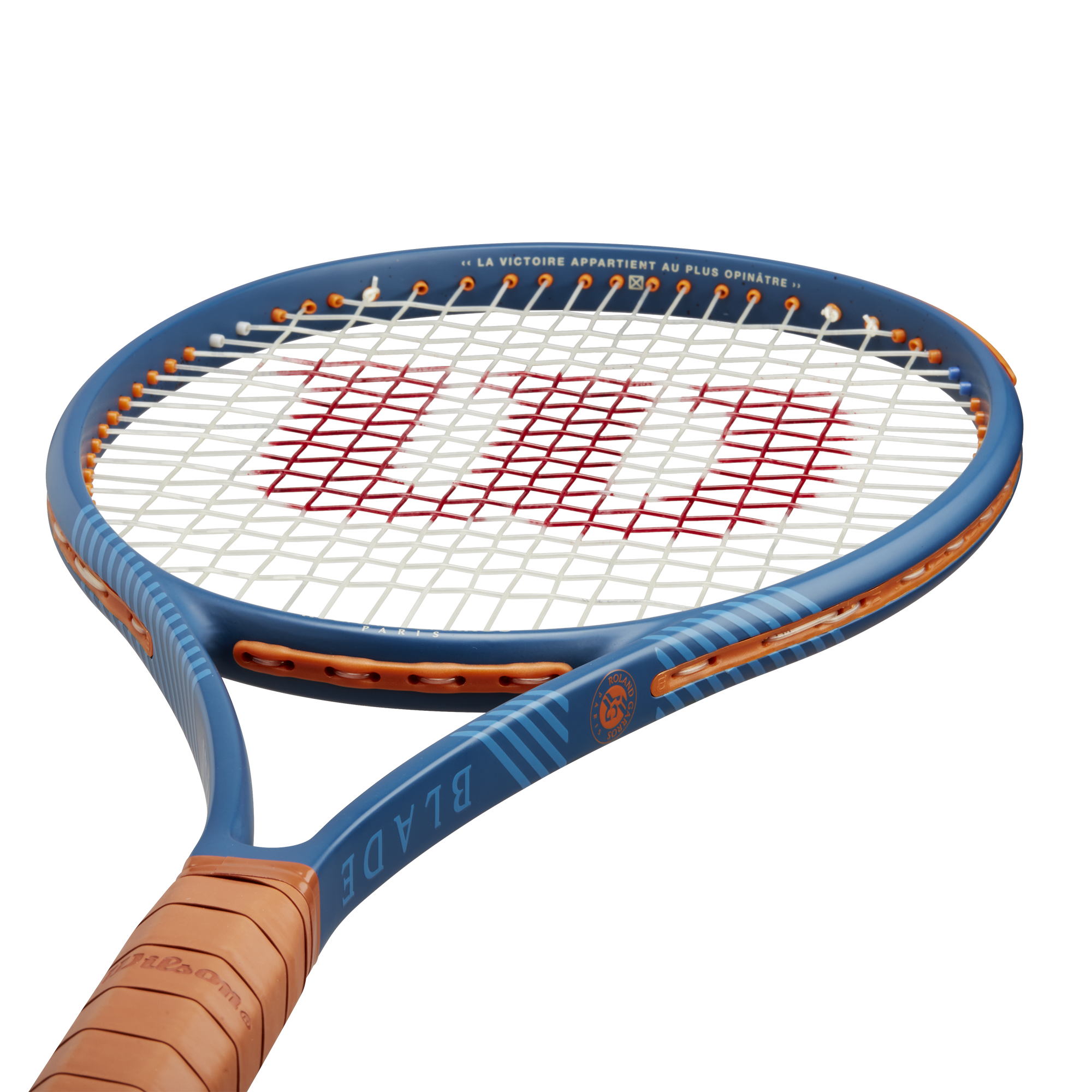 Wilson Blade 98 16x19 V9 Roland Garros Tennis Racquet