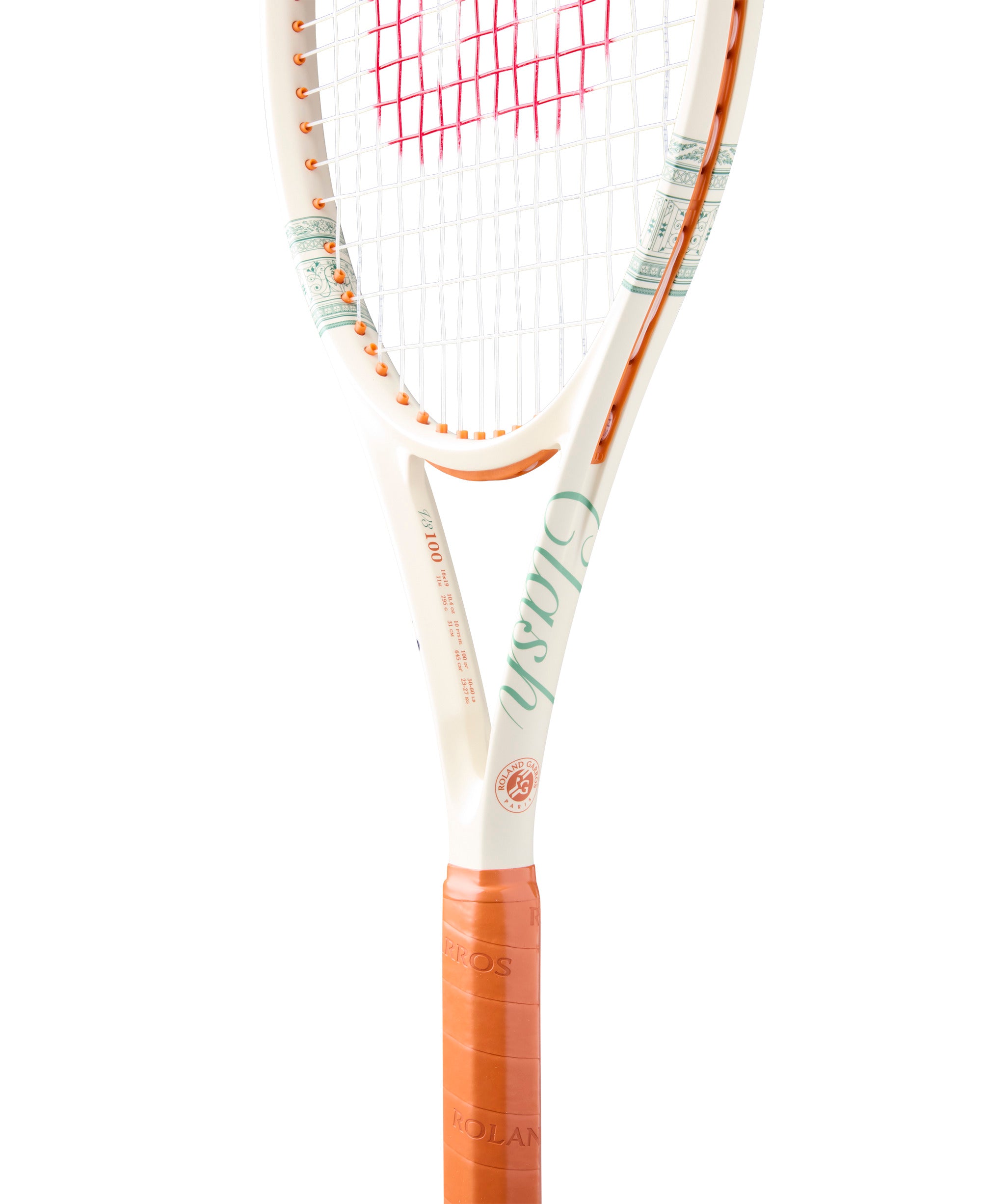 Wilson Clash 100 V3 Roland Garros Tennis Racquet (2026)