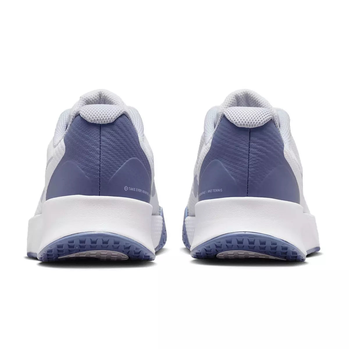 Nike Women's Vapor Lite 3 Hard Court Tennis Shoes in White/Ghost-World Indigo