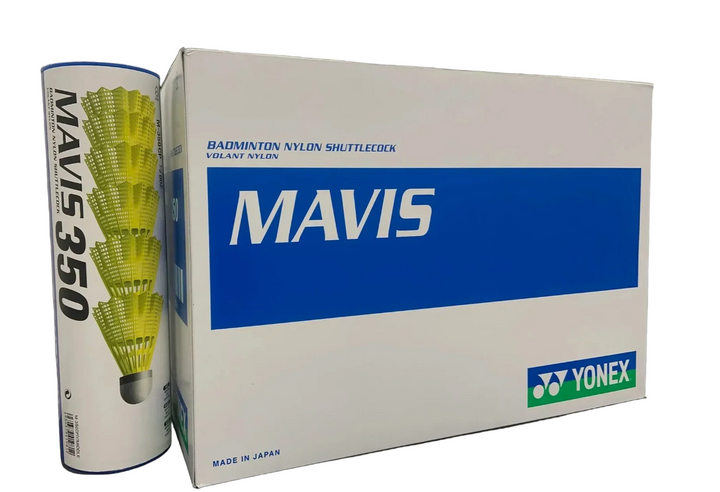 Yonex Mavis 350 Nylon Badminton Shuttlecock (Yellow)